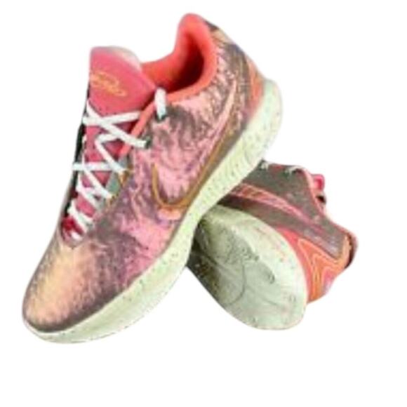 NIKE LEBRON XXI 21 EMBER GLOW ELEMENTAL GOLD MEN SHOES FN0708-800 Size 10 New!! - Picture 5 of 15